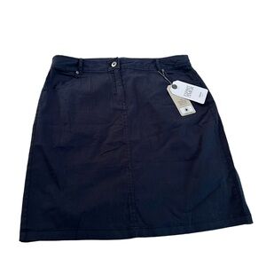 Esprit De La Mer Jeanne Marine Mini Skirt Size 42